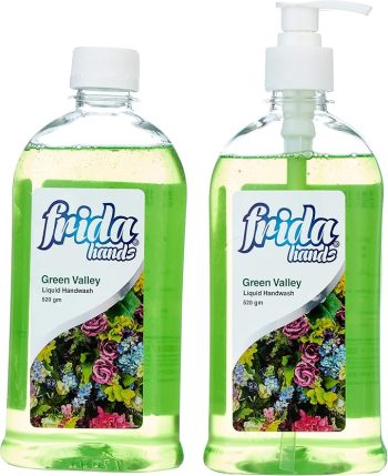 فريدا هاند ووش مع غيار اخضر 520 مل - Farida Hand Wash Refill Green 520 ml