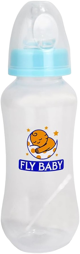 فلاي بيبي ببرونة بدون يد 280 مل - Fly Baby Bottle No Handle 280 ml