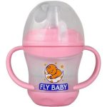 فلاي بيبي كوب اطفال بحلمة سيليكون - Fly Baby Kids Cup Silicone