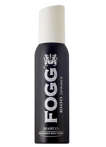 فوج سبراي للرجال ماركو اسود 120 مل - Fogg Spray Marco for mens Black 120ml