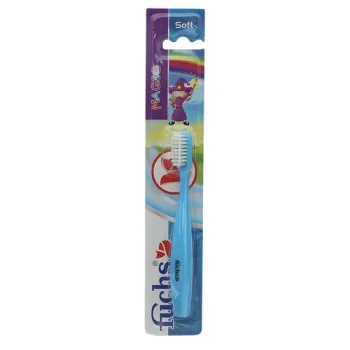 فوكس فرش اسنان اطفال سيلفر فاني بالقطعه - Fuchs Silver Kids Toothbrush Funny Single