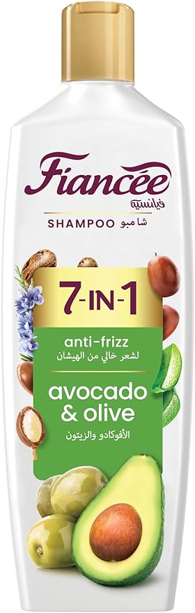 فيانسيه شامبو افوكادو وزيتون 340مل - Fiancee Shampoo Avocado Olive 340ml