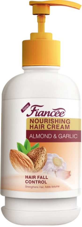 فيانسيه كريم شعر بخاخ لوز وثوم 250مل - Fiancee Hair Cream Spray Almond Garlic 250ml