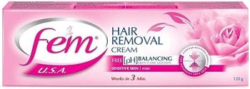 فيم كريم ازالة شعر للبشرة الحساسة 90جم - Fem Hair Removal Cream Sensitive Skin 90g