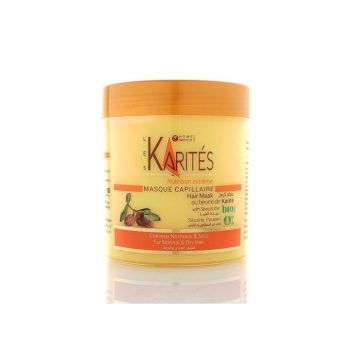 كاريتيه حمام كريم بزبدة الشيا للشعر العادي والجاف 475 مل - Karite Shea Butter Hair Cream Bath Normal Dry Hair 475 ml