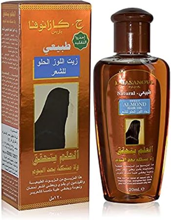 كازانوفا زيت لوز كبير 210 مل - Casanova Almond Oil Large 210 ml