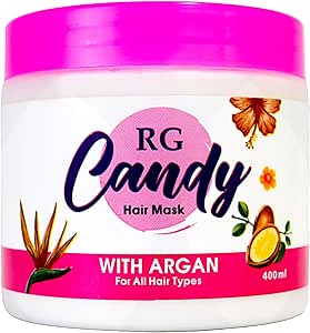 كاندي حمام كريم بالارجان 400 مل - Candy Hair Cream Bath Argan Oil 400 ml
