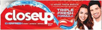 كلوس اب معجون اسنان احمر 25مل - Close Up Toothpaste Red 25ml
