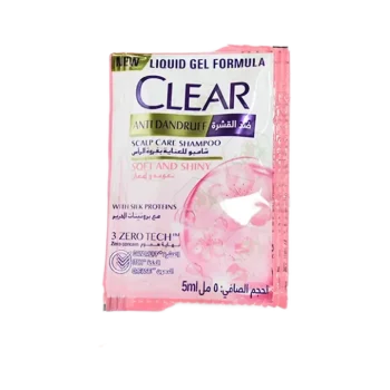 كلير شامبو اكياس حريمي كرتونة 20 شريط - Clear Shampoo Sachets Women Carton 20 strips