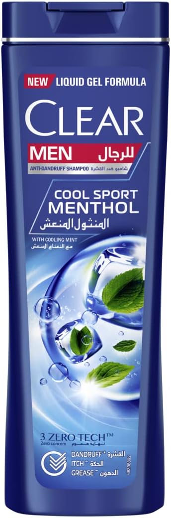 كلير شامبو بالمنتول المنعش 180مل - Clear Shampoo Menthol Fresh 180ml