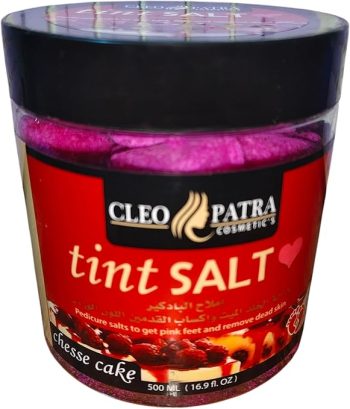 كليوباترا املاح باديكير تنت للعناية بالقدم 500مل - Cleopatra Pedicure Salt Tint Foot Care 500ml