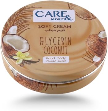 كير اند مور كريم بشرة جوز الهند 125 جم - Care And More Moisturizer Coconut 125 g