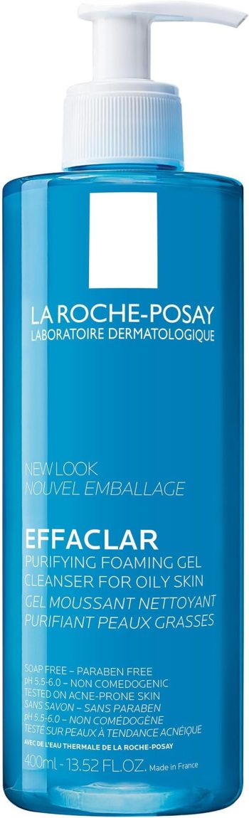 لاروش ايفاكلار جل غسول بشرة دهنية 400 مل - La Roche Eva Clear Gel Cleanser Oily Skin 400 ml