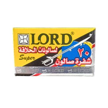 لورد امواس حلاقة ابيض باكت 20 قطعة - Lord Hair Razor White Pack 20 pcs