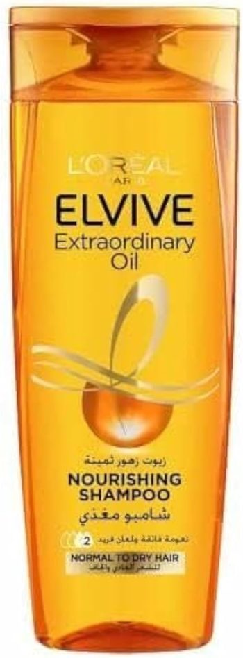 لوريال باريس إلفيف شامبو ذهبي شفاف 400 مل - L’Oréal Paris Elvive Shampoo Transparent Golden 400 ml