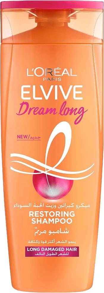 لوريال باريس إلفيف شامبو دريم لونج مرمم 400 مل - L’Oréal Paris Elvive Shampoo Dream Long Repair 400 ml