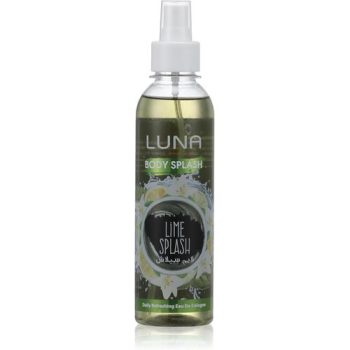 لونا كولونيا بدى سبلاش اخضر لايم اسبلاش 250 مل - Luna Cologne Body Splash Green Lime 250 ml