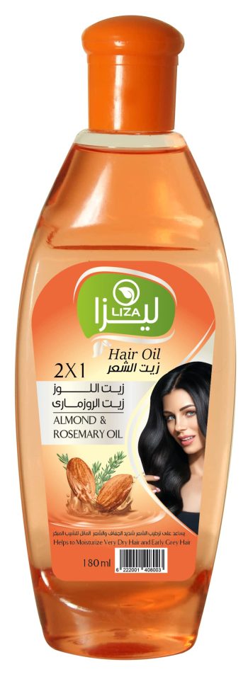 ليزا زيت شعر سمسم وجنين القمح بنى 180 مل - Liza Hair Oil Sesame and Wheat Germ Brown 180 ml