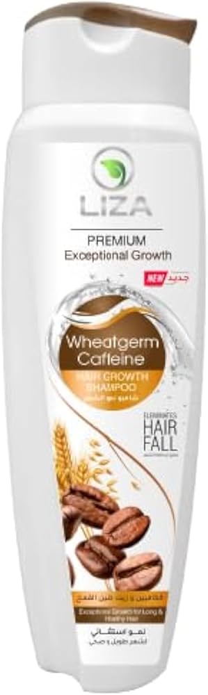 ليزا شامبو بجنين القمح والكافيين 350 مل - Liza Shampoo Wheat Germ and Caffeine 350 ml