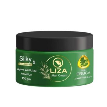 ليزا كريم شعر بزيت الجرجير اخضر 150 جم - Liza Hair Cream Arugula Oil Green 150 g