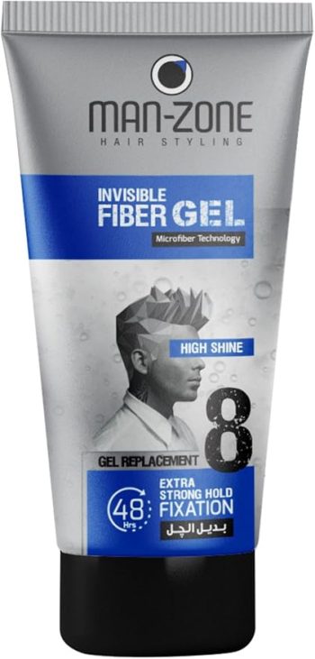 مان زون فايبر جيل ازرق 175 مل - Man Zone Fiber Gel Blue 175 ml