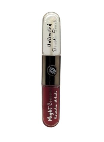 مايت سينما روج دبل سائل وملمع بني 202 - Might Cinema Double Liquid Lipstick with Gloss Brown 202