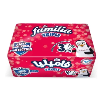 فاميليا مناديل سحب 3 طبقات 500 منديل - Familia Facial Tissues 3 Ply 500 Tissues
