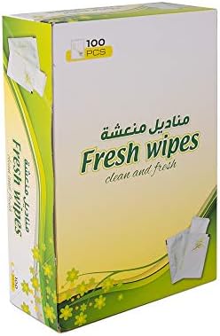 فالكون مناديل مبللة علبة مغلفة 100 منديل - FALCON Wet Wipes Wrapped Box 100 Tissues