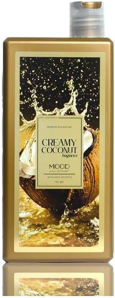موود شاور جل كريمي جوز الهند ذهبي 750 مل - Mood Shower Gel Creamy Coconut Gold 750 ml