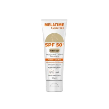 ميلا تايم صن سكرين ملون 60 جم - MelaTime Tinted Sunscreen SPF 50 Plus 60 g