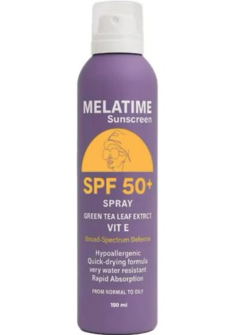 ميلا تايم بخاخ واقي من الشمس 150 مل - MelaTime Sunscreen Spray 150 ml