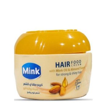 مينك كريم هير فود أصفر 250 مل - Mink Hair Food Cream Yellow 250 ml