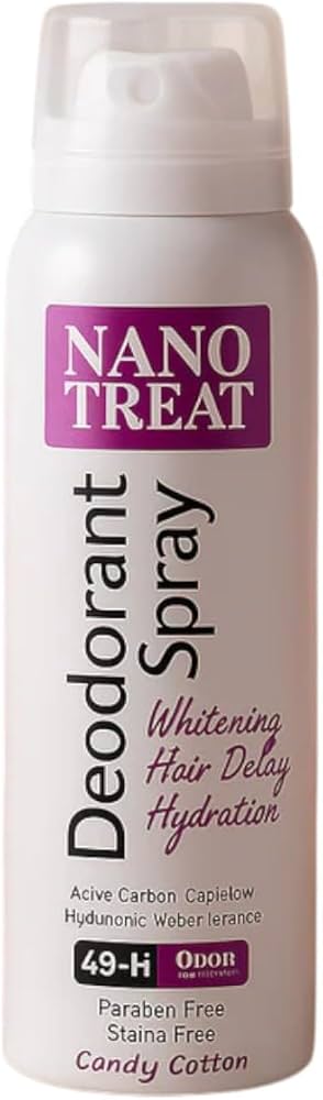 نانو تريت مزيل عرق سبراي كاندي موف 150 مل - Nano Treat Deodorant Spray Candy Mauve 150 ml