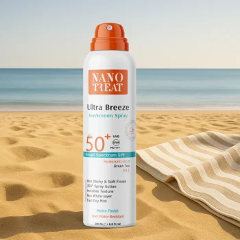 نانو تريت بخاخ الترا بريز للحماية من الشمس 200 مل - Nano Treat Ultra Breeze Sun Protection Spray 200 ml