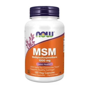 ناو سبيرولينا إم إس إم 1000 مجم 120 كبسولة - Now Spirulina MSM 1000 mg 120 Capsules