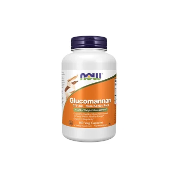 ناو سبيرولينا جلوكومنان مكمل غذائي نباتي 575 مجم 180 كبسولة - Now Spirulina Glucomannan Vegetarian Supplement 575 mg 180 Capsules