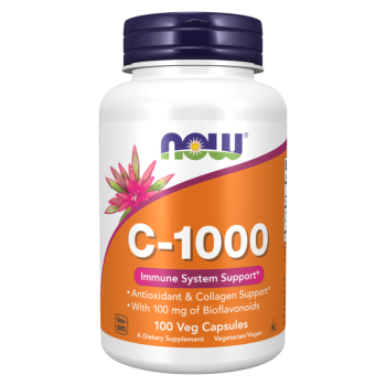 ناو سبيرولينا فيتامين سي 1000 مكمل غذائي 100 قرص - Now Spirulina Vitamin C 1000 Dietary Supplement 100 Tablets