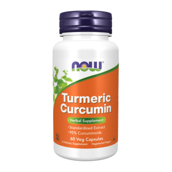 ناو سبيرولينا مستخلص الكركمين مكمل غذائي 60 كبسولة - Now Spirulina Curcumin Extract Dietary Supplement 60 Capsules