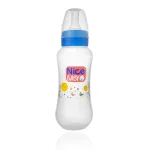 نايس بيبي ببرونة بدون يد لبني 280 مل - Nice Baby Feeding Bottle Without Handle Light Blue 280 ml