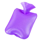 نايس بيبي قربة مياه بجراب بنفسجي 2 لتر - Nice Baby Hot Water Bottle With Cover Purple 2 Liter