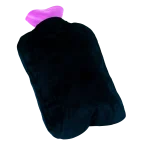 نايس بيبي قربة مياه بجراب روز 2 لتر - Nice Baby Hot Water Bottle With Cover Rose 2 Liter