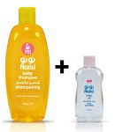 نونو شامبو 500 مل + زيت 50 مل عرض - Nunu Shampoo 500 ml + Hair Oil 50 ml Offer