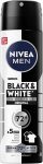 نيفيا سبراي رجالي بلاك اند وايت 150 مل - Nivea Men Spray Black And White 150 ml