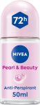 نيفيا رول أون بيرلي اند بيوتي موف 50 مل - Nivea Roll On Pearl And Beauty Mauve 50 ml